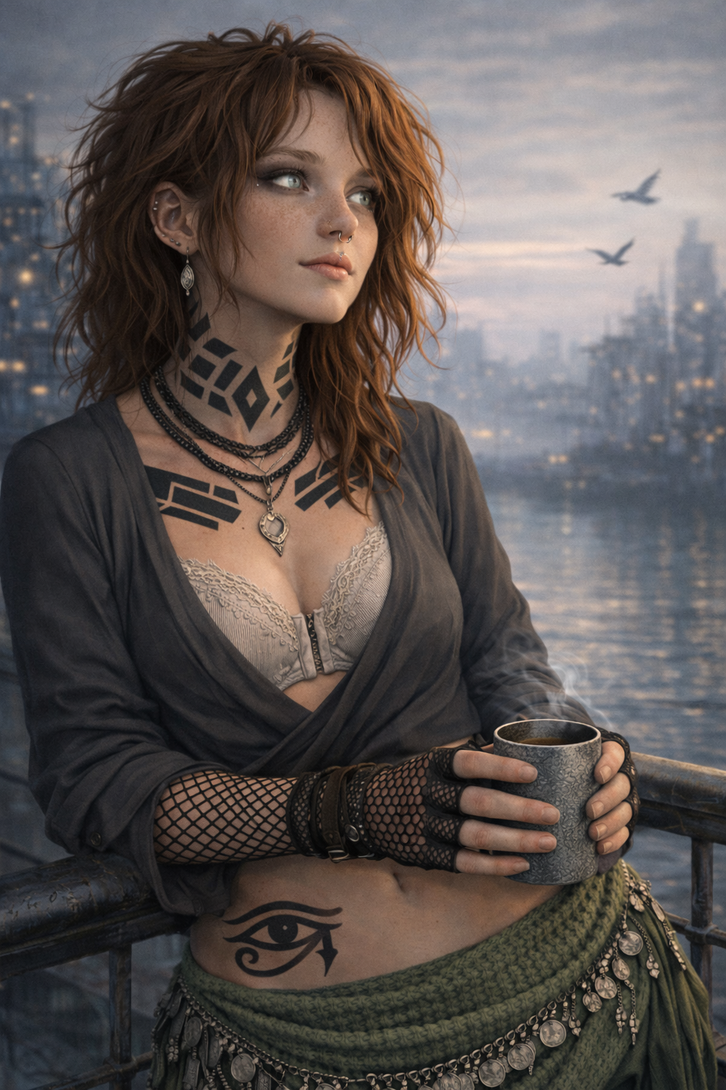 Character discovery study of Brown Creeper in the Morning